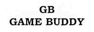 Gb Game Buddy Device mark 2386881 Trademark