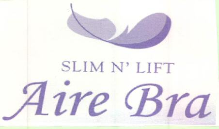 Slim 'n Lift Aire Bra (device Of Leaf) Device mark 2388561 Trademark