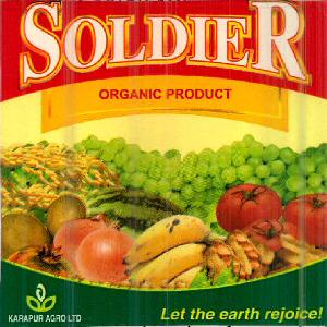 Soldier Organic Product (device Of Fruits) Device mark 2403886 Trademark