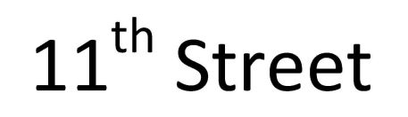 11th Street (label) Device mark 2412168 Trademark