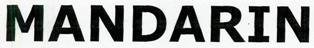 Mandarin Device mark 2413841 Trademark