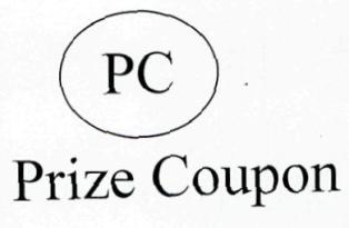 Pc Prize Coupon Device mark 2440420 Trademark