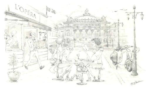 L'opera (device) Device mark 2441766 Trademark