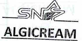 Sn Algicream Device mark 2451507 Trademark