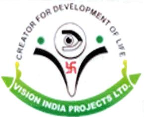 Vision India Projects Ltd. (device Of Eye & Swastika) Device mark 2451623 Trademark