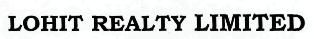 Lohit Realty Limited Device mark 2461414 Trademark