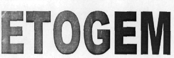 Etogem (device) Device mark 2462654 Trademark