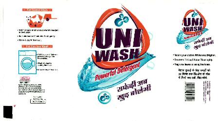 Uni Wash (label) Device mark 2477118 Trademark