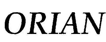 Orian (device) Device mark 2478846 Trademark
