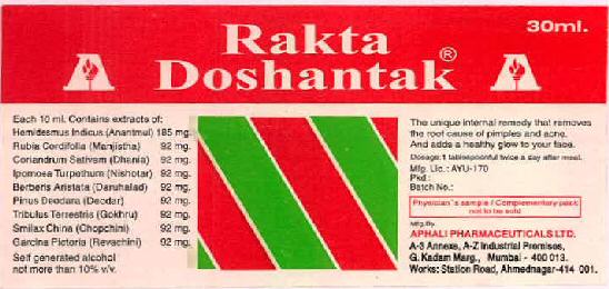 Rakta Doshantak Device mark 2489660 Trademark