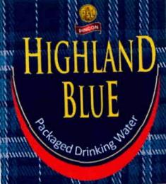 Highland Blue(device) Device mark 2511093 Trademark