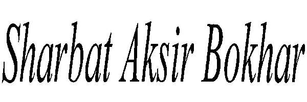 Sharbat Aksir Bokhar (device) Device mark 2518919 Trademark