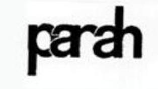 Parah Device mark 2520819 Trademark