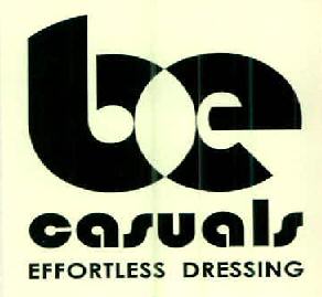 Be Casuals Device mark 2527357 Trademark