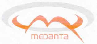 M Medanta(logo) Device mark 2546366 Trademark