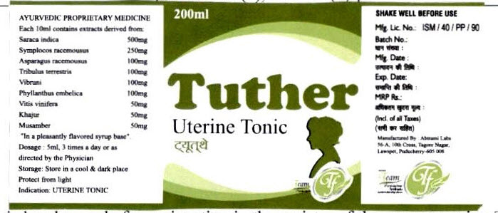 Tuther Uterine Tonic Device Of Tf Device mark 2552195 Trademark