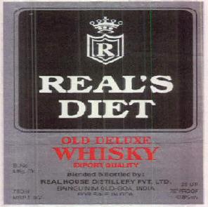 Real's Diet Device mark 2553622 Trademark