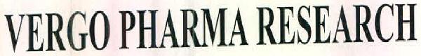 Vergo Pharma Research Device mark 2556353 Trademark