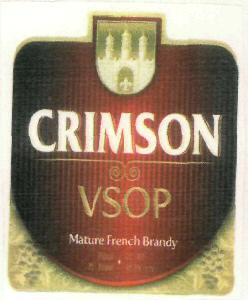 Crimson Vsop (device) Device mark 2568554 Trademark
