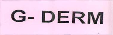 G-derm Device mark 2588407 Trademark