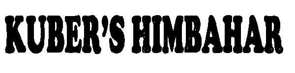 Kuber's Himbahar (word Mark) Device mark 2591553 Trademark