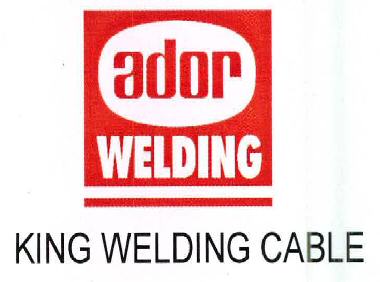 Ador Welding King Welding Cable Device mark 2617249 Trademark
