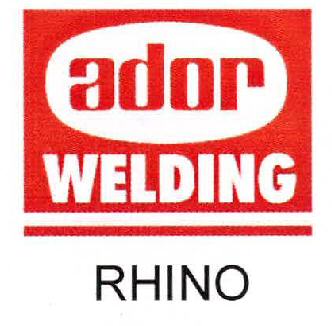Ador Welding Rhino Device mark 2617267 Trademark