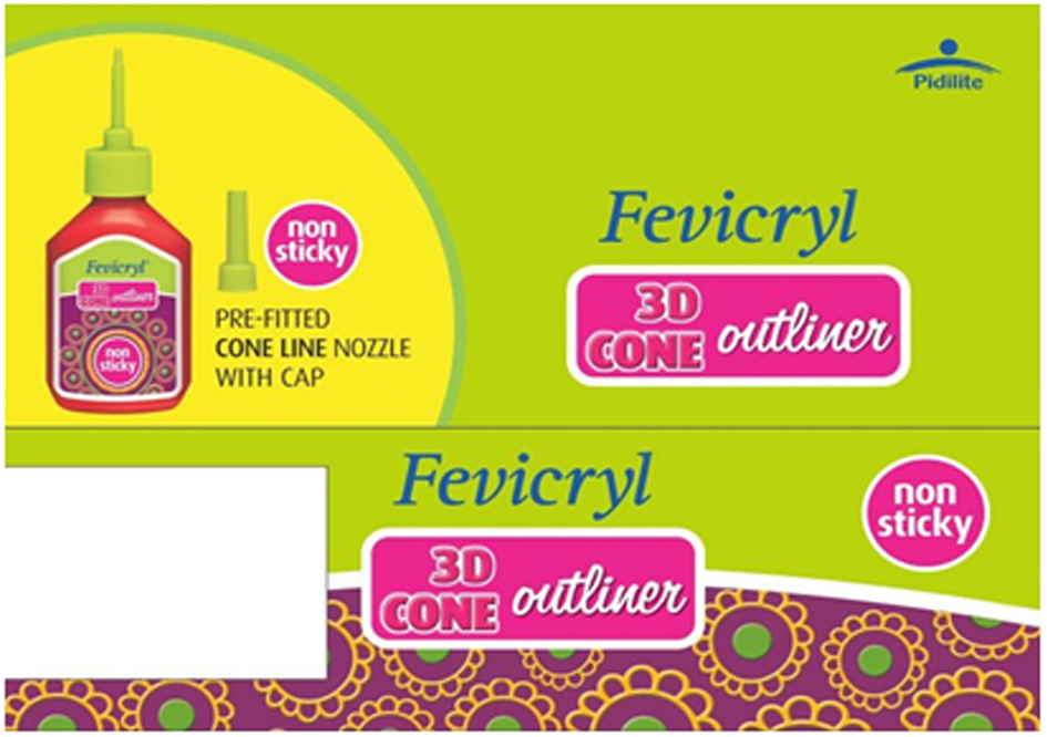 Fevicryl 3d Cone Outliner Device mark 2618747 Trademark