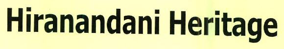 Hiranandani Heritage Device mark 2644296 Trademark