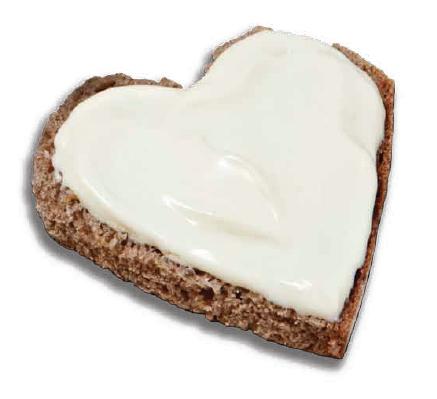 Cheese Spread With Heart Shape Logo (in Colour) Device mark 2645255 Trademark