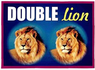Double Lion, (device Of Two Lions) Device mark 2653776 Trademark