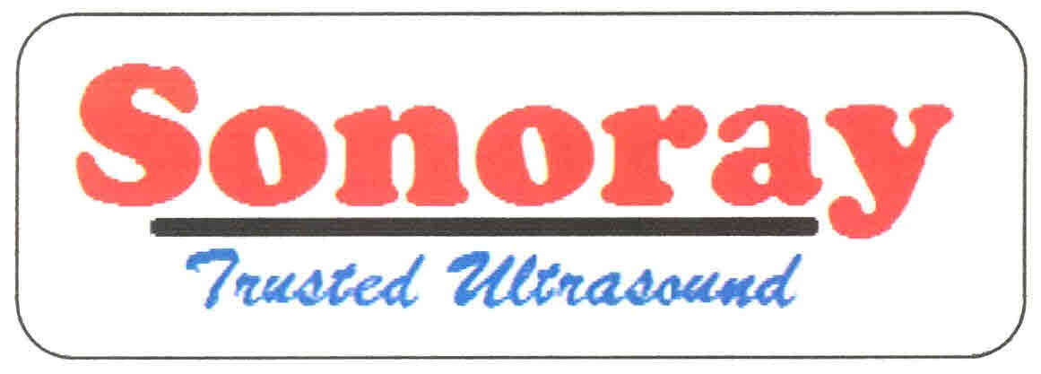 Sonoray Trusted Ultrasound Device mark 2655386 Trademark
