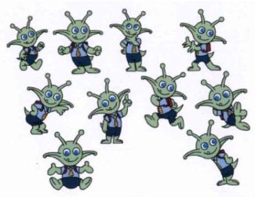 Cartoon Character-multiple Device mark 2660060 Trademark