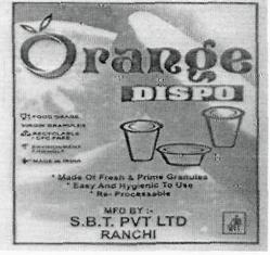 Orange Dispo, Device Of Orange, Utensils Device mark 2690943 Trademark