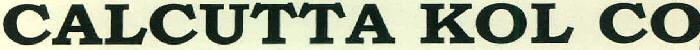 Calcutta Kol Co Device mark 2704020 Trademark