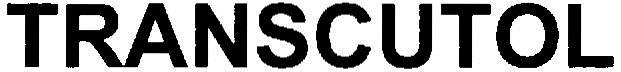 Transcutol Device mark 2706237 Trademark