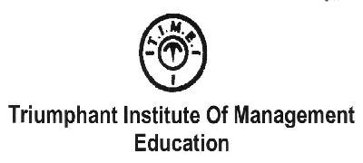 Triumphant Institute Of Management Education (device) Device mark 2712599 Trademark