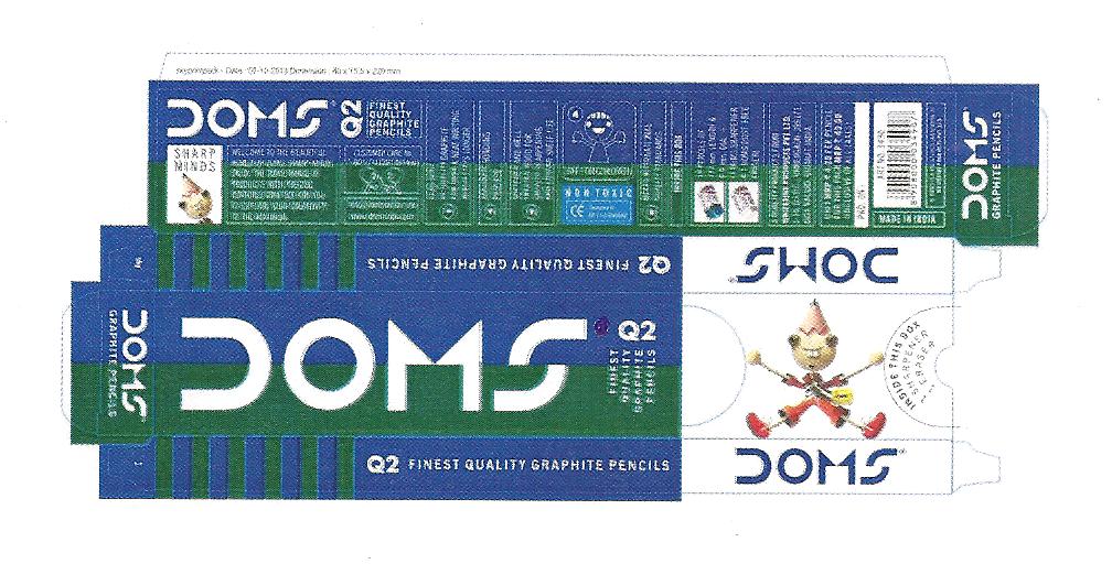 Doms Q2 (wrapper) Device mark 2748747 Trademark