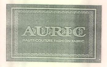 Auric Haute Couture Fashion Fabric Device mark 2754856 Trademark