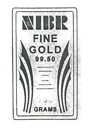 Nibr Fine Gold Device mark 2769025 Trademark