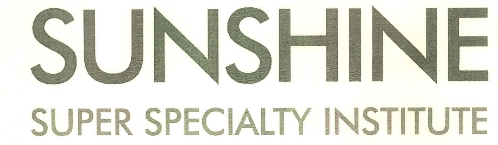 Sunshine Super Specialty Institute Device mark 2772567 Trademark