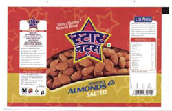 Star Nuts With Device Of Almonds Device mark 2776837 Trademark