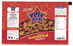 Star Nuts With Device Of Almonds Device mark 2776838 Trademark