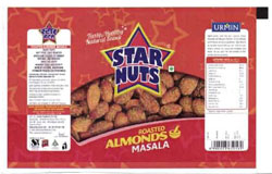 Star Nuts With Device Of Almonds Device mark 2776841 Trademark