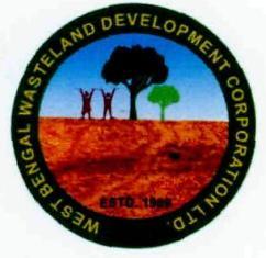 West Bengal Wasteland Development Corporation Limited., Device Of Two Men Standing & Raising Their Hands, Trees Device mark 2780305 Trademark