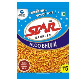 Star 555 Aloo Bhujia Device mark 2794535 Trademark