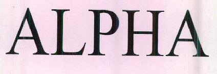 Alpha Device mark 2799692 Trademark