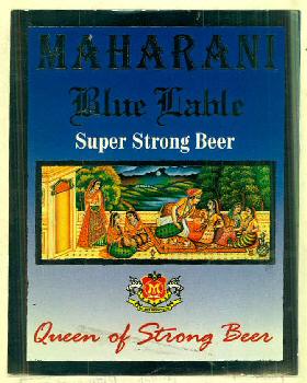 Maharani Blue Lable Super Strong Beer Device mark 2812515 Trademark