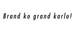 Brand Ko Grand Karlo! (slogan) Device mark 2974822 Trademark