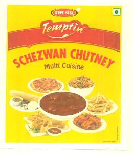Ram Bandhu Temptin Schezwan Chutney Multi Cuisine Device mark 2985545 Trademark